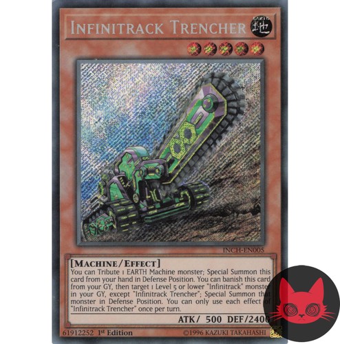 Yugioh infinitrack trencher - yugioh,