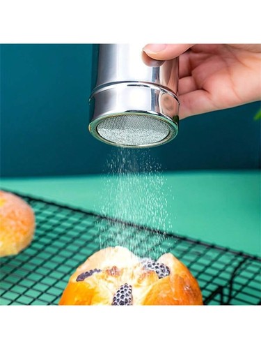 Fine mesh sugar shaker - sugar, –