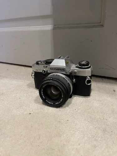 Olympus om10 silver vintage - olympus,