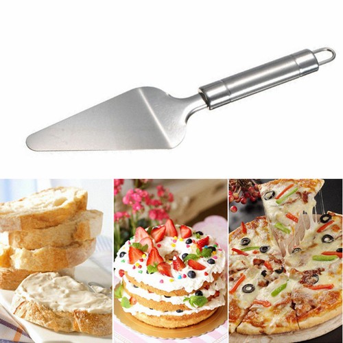 Stainless steel cake server - cake,