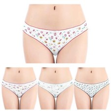 3, 6 Pack Kids Girls Briefs