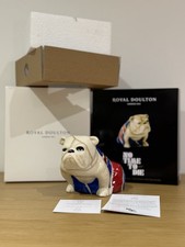 Royal Doulton Jack the Bulldog No Time To Die Edition 2020 - Brand New in Box
