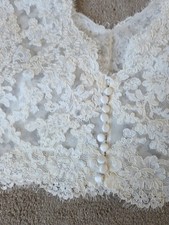 Ladies Ivory Lace Over Dress