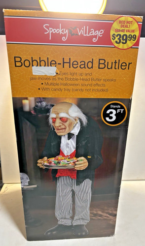 Spooky village booble head - spooky,