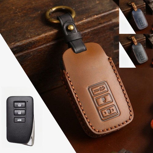 Genuine leather car key - leather,