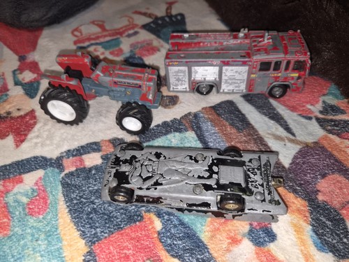 Vintage diecast toys - 3x, —