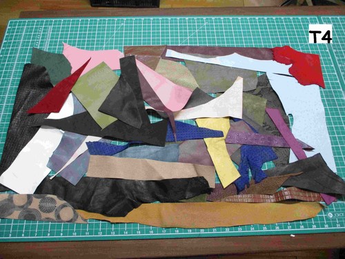 Bundle mix leather suede - leather, +