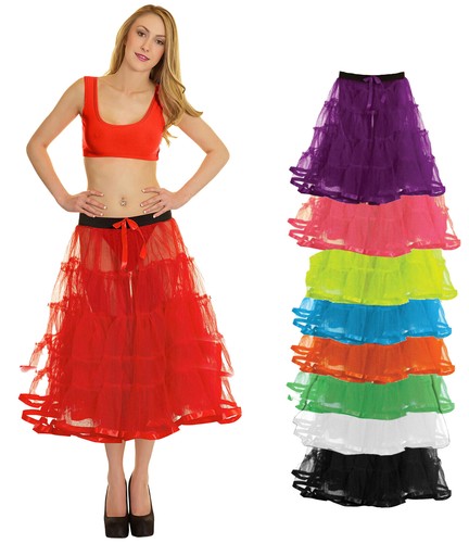 Women petticoat long - petticoat, 23"