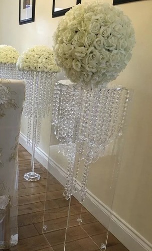 Large ivory flower ball - 1,