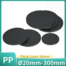 Black PP Plastic Laser Cut