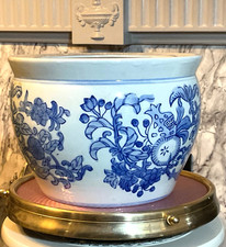 VINTAGE CHINESE  BLUE AND