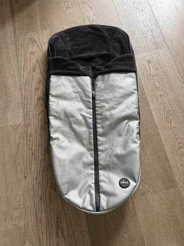 Mima xari footmuff argento - xari,