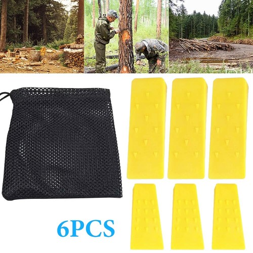 6pcs wood cutting - wood, wedge