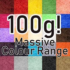 100g of SOFT Shredded Tissue Paper LARGE BAG! Gift Box Hamper Stuffing Filler