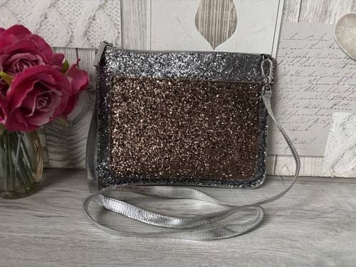 Boden real leather sparkly - leather,