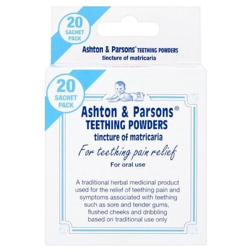 Teething powders ashton and - teething,