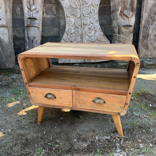 Recycled teak small rounded - small, tv