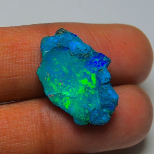 Jewelry grade blue opal rough - jewelry,