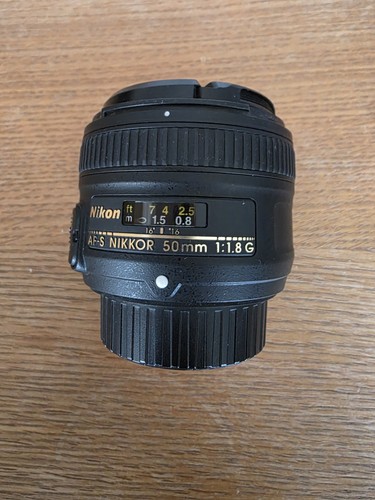 Nikkon nikkor 50mm 1 - af-s,