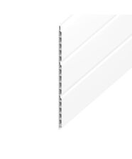 Hollow Cladding Soffit Board White UPVC Plastic Ceiling Cladding - 300mm x 1.2M