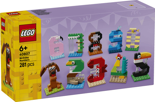 Lego 40807 birthday numbers - 40807,