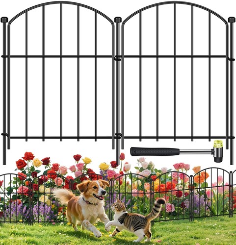Decorative garden fence - decorative,
