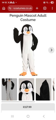 Penguin mascot costume adult - mascot,