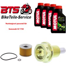 Set 4L oil, filter, drain plug