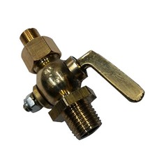 New brass petrol - petrol, tap