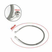 85cm/33" Motorcycle Brake Oil Hose Line Banjo Fitting Stainless Steel Swivel End