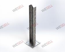 Armco Crash Barrier (Off Highway) Z Post - Hot Dip Galvanised (Based / Dig In)