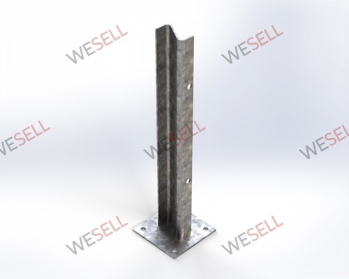 Armco crash barrier off - crash, (off