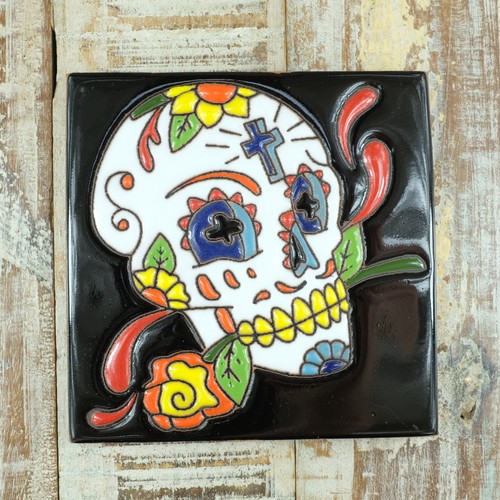 Mexican relief tile 5x10 5 - relief, 10.5x10.5