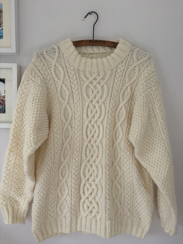Vintage aran style patterned - aran,