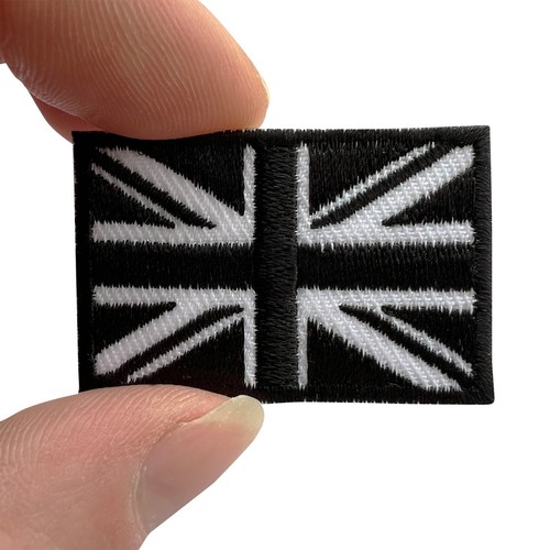 Mini black flag patch iron - mini,