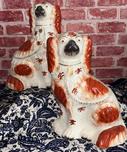 Stunning antique pair - pair, of