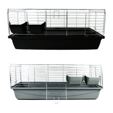 Indoor Rabbit Cage Premium 100cm Single Tier Bunny Small Animal Guinea Pig