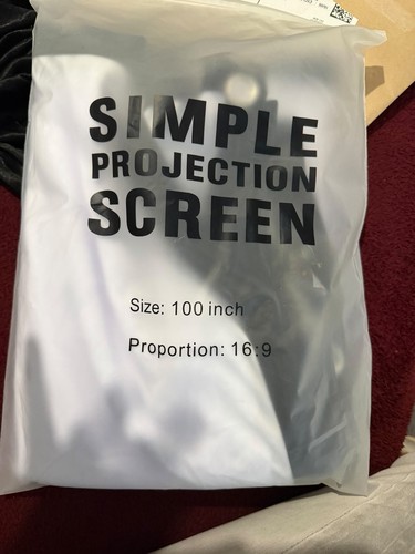 Simple projection screen - simple,