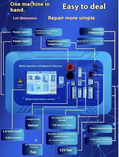 Refrigerator compressor tester - refrigerator,