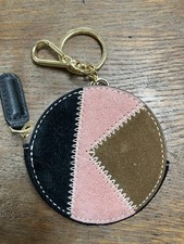 Orla Kiely suede coin purse