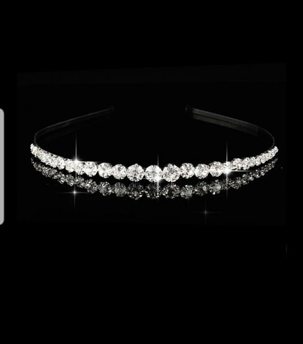 Wedding headband rhinestone - wedding,