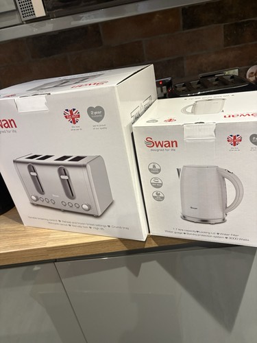 Swan retro white - retro, chrome