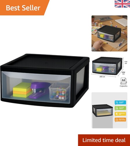 Slim drawer plastic - 1-drawer,