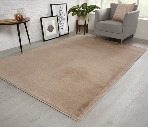 Natural faux rabbit fur - faux,