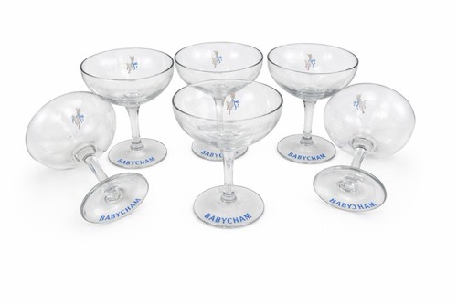 Babycham vintage glasses - babycham,