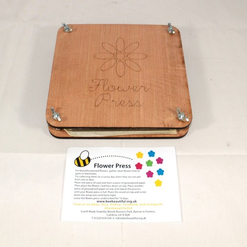 Wooden flower press 200mm - press,