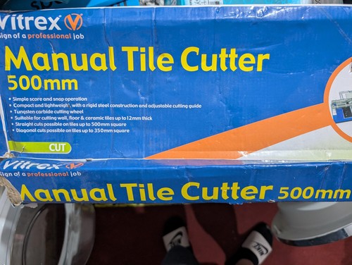 Vitrex manual tile cutter - vitrex,