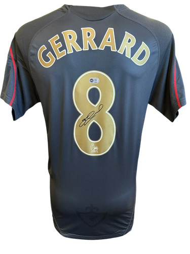 Steven gerrard signed - gerrard,