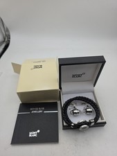 Montblanc Cufflinks And Bracelet Elvis In Box New