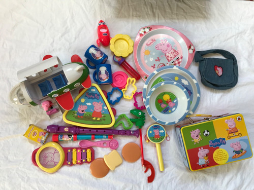 Peppa pig toys and accessories - pig,